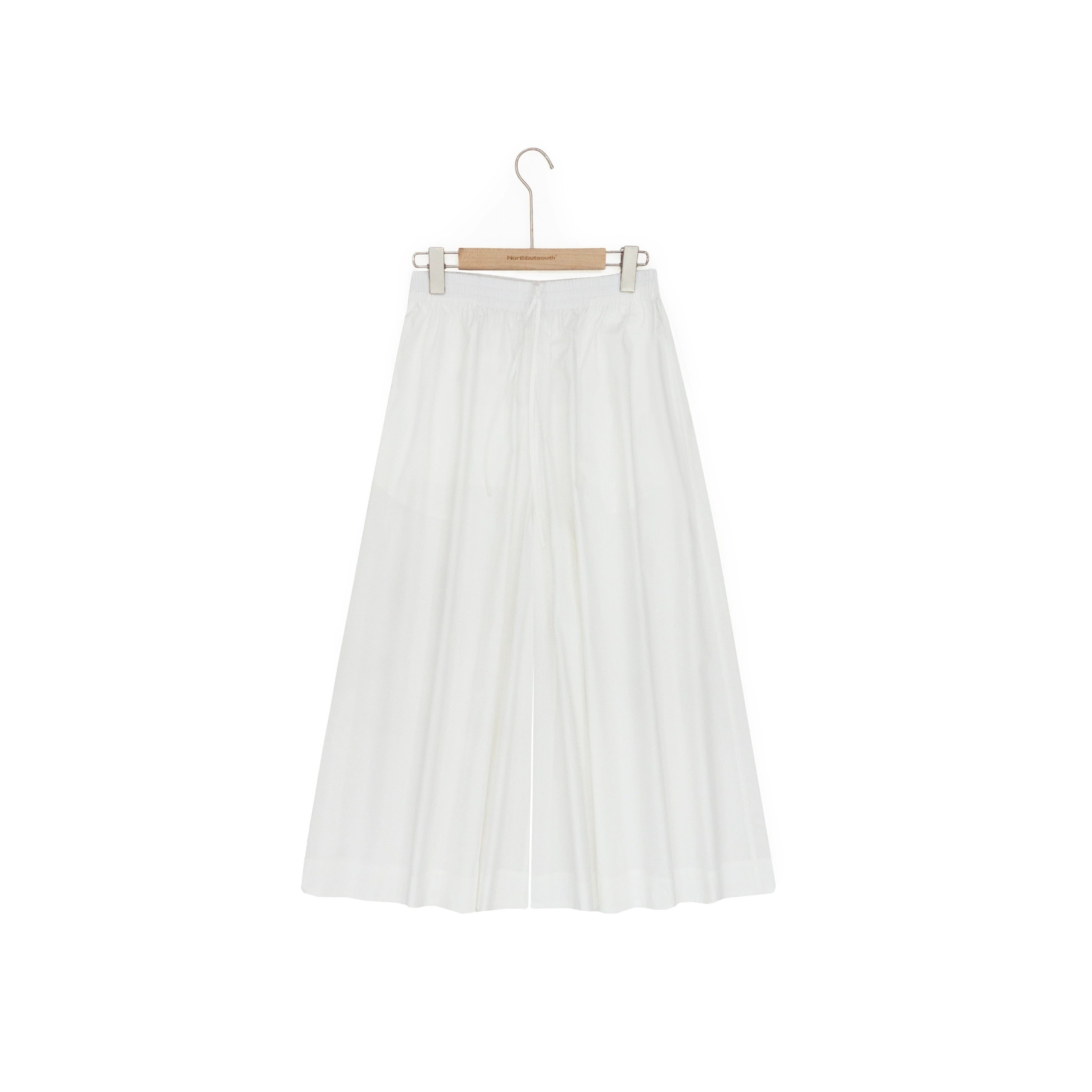 Northbutsouth Adjustable Waist Wide Leg Cropped Trousers MISSTT