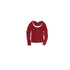 Northbutsouth Australian Wool V-neck Color Block Layered Knit Top MISSTT
