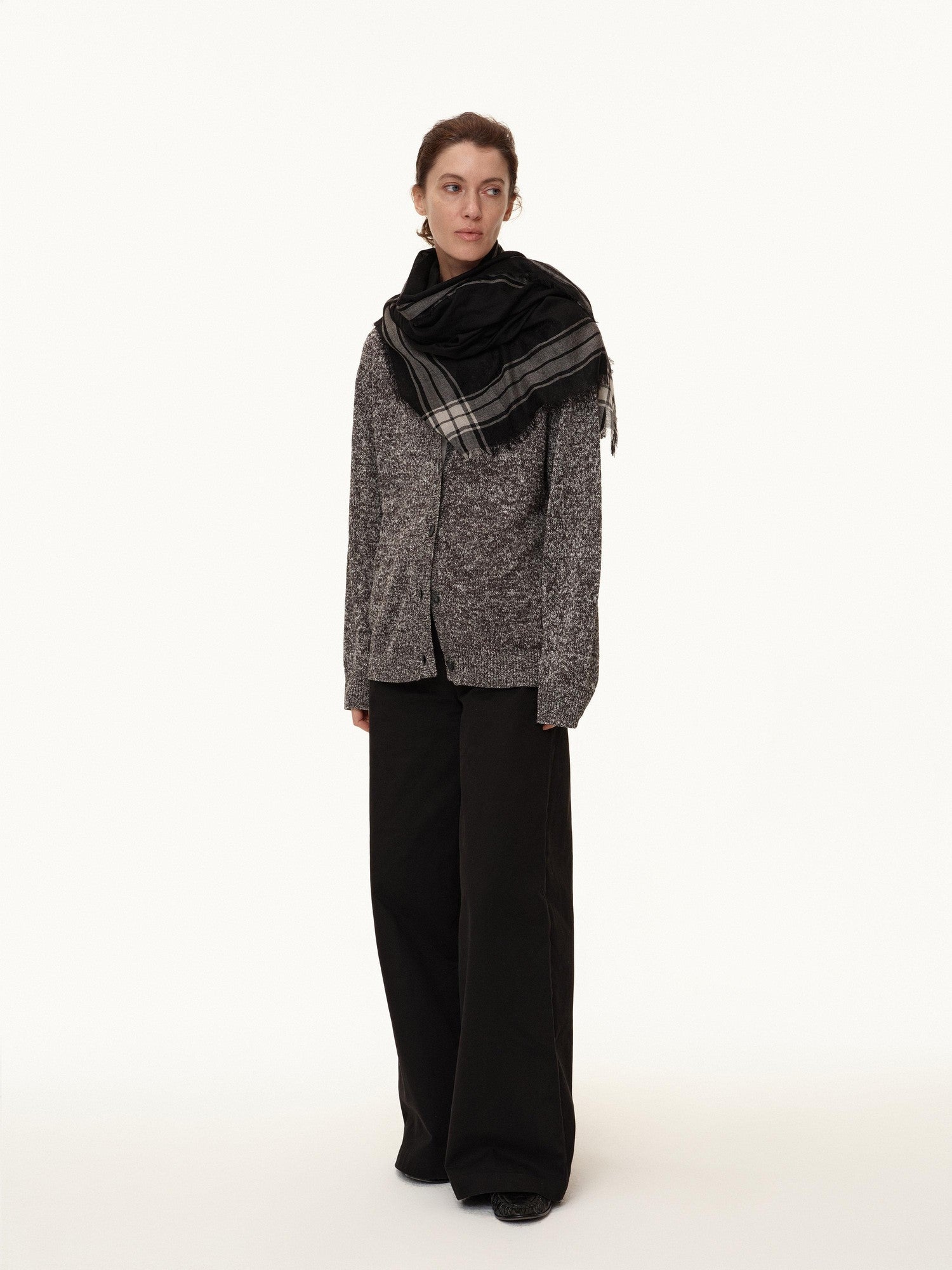 Northbutsouth Black And White Stripe Women&