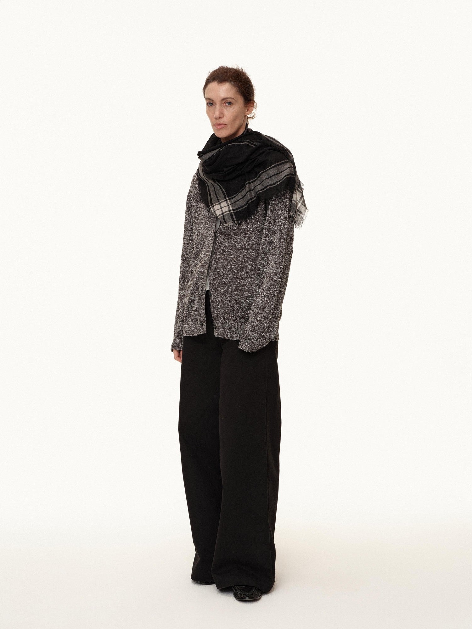 Northbutsouth Black And White Stripe Women&