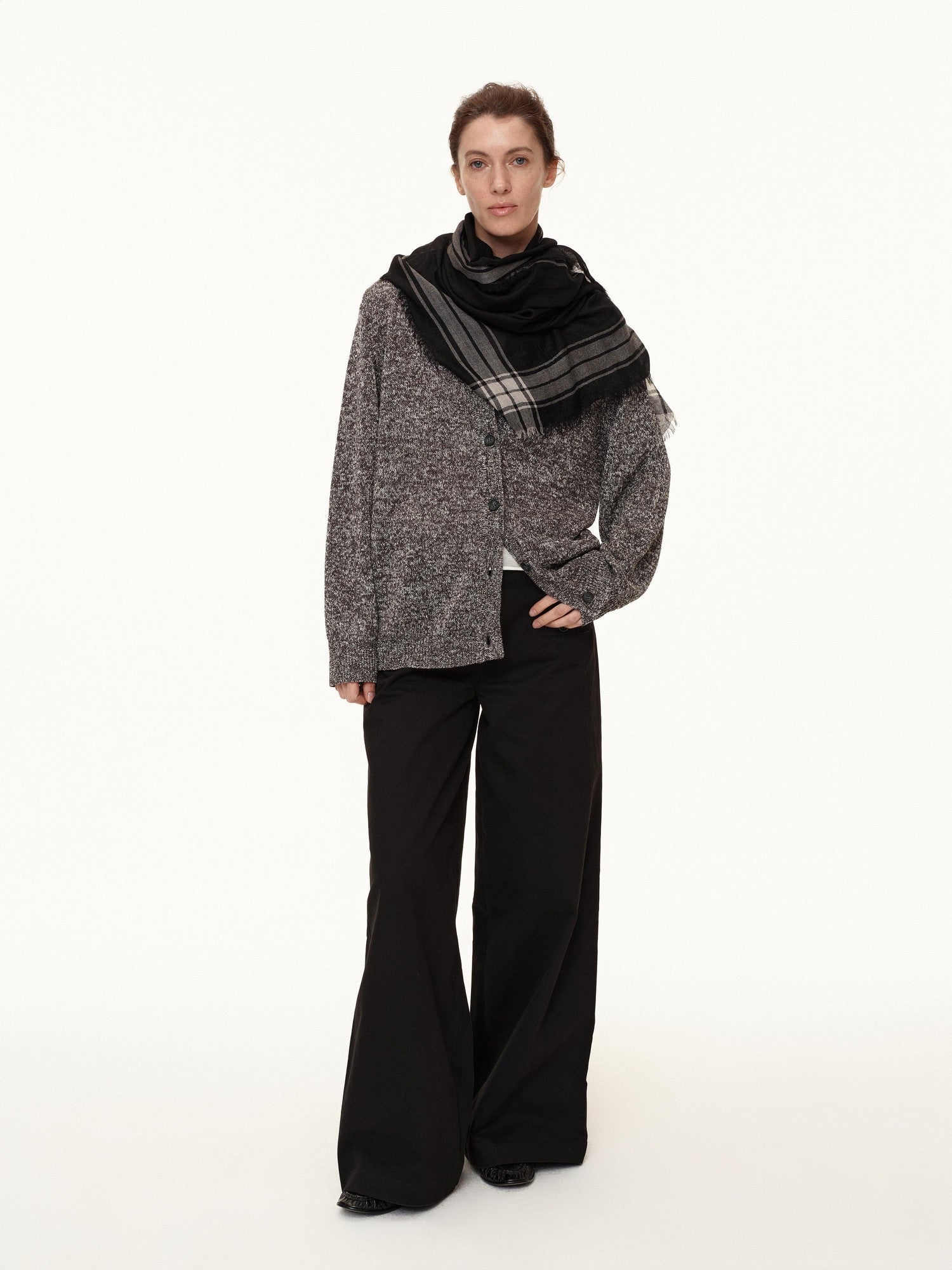 Northbutsouth Black And White Stripe Women&