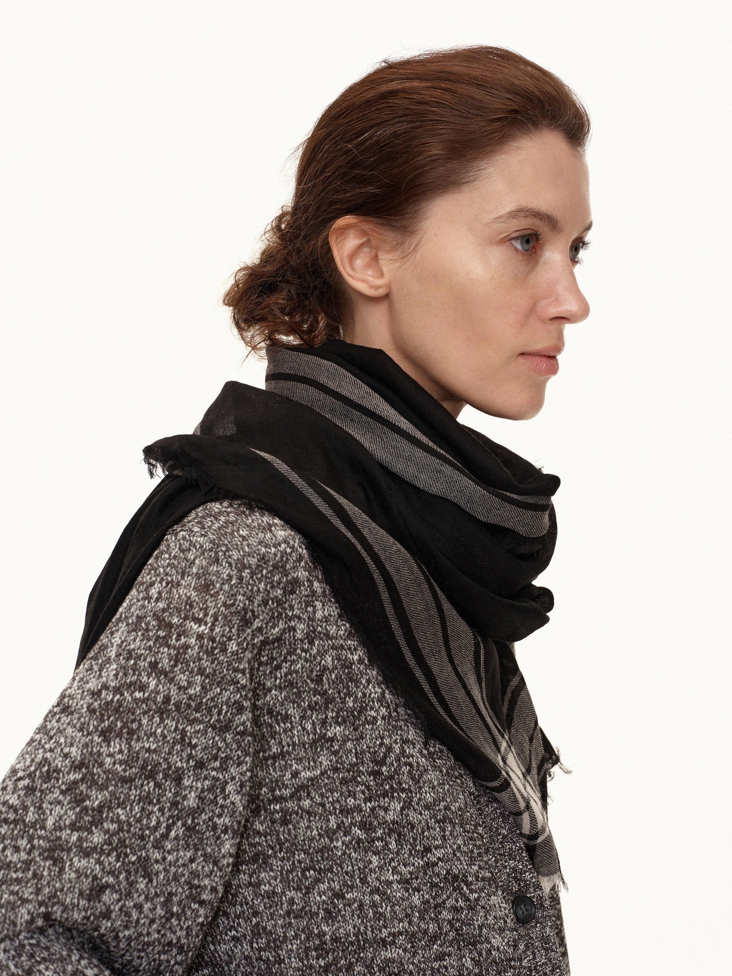 Northbutsouth Black And White Stripe Women&