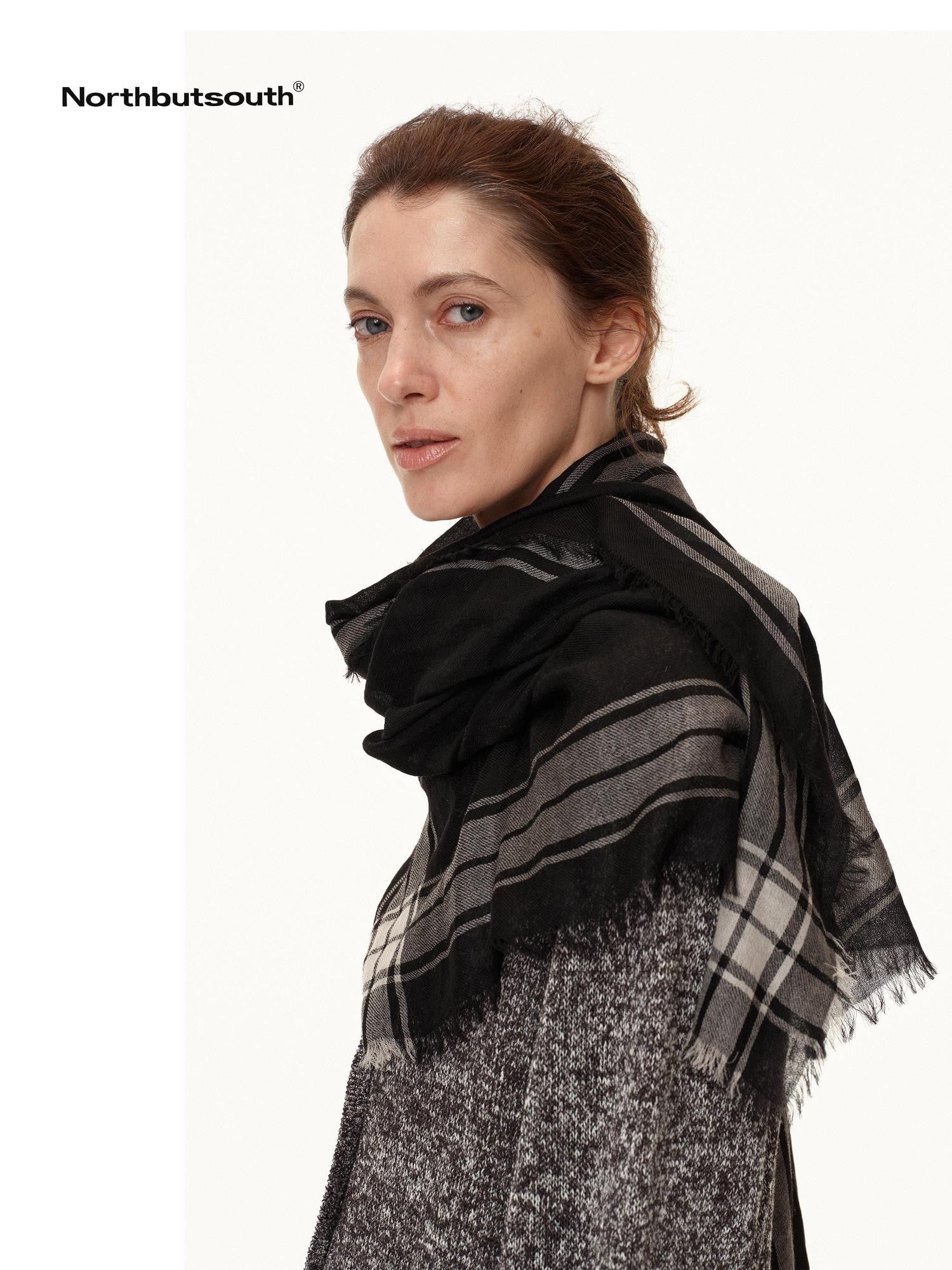 Northbutsouth Black And White Stripe Women&