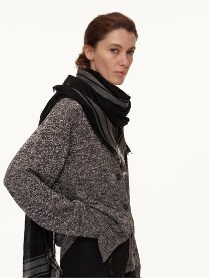 Northbutsouth Black And White Stripe Women&