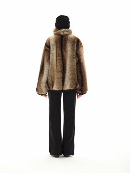 Northbutsouth Black Eco Reversible Lapel Mid Length Loose Women&