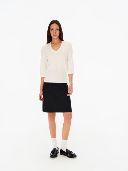 Northbutsouth Black Mid Low Waist A Line Women&