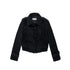 Northbutsouth_Black_Short_Structured_Horn_Toggle_Lapel_Slim_Women&