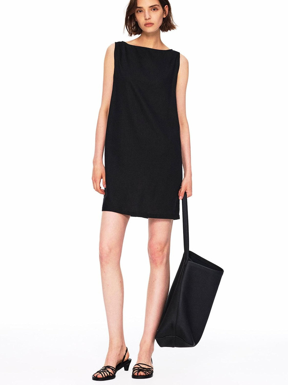 Northbutsouth Black Sleeveless Hline Cooling Women&