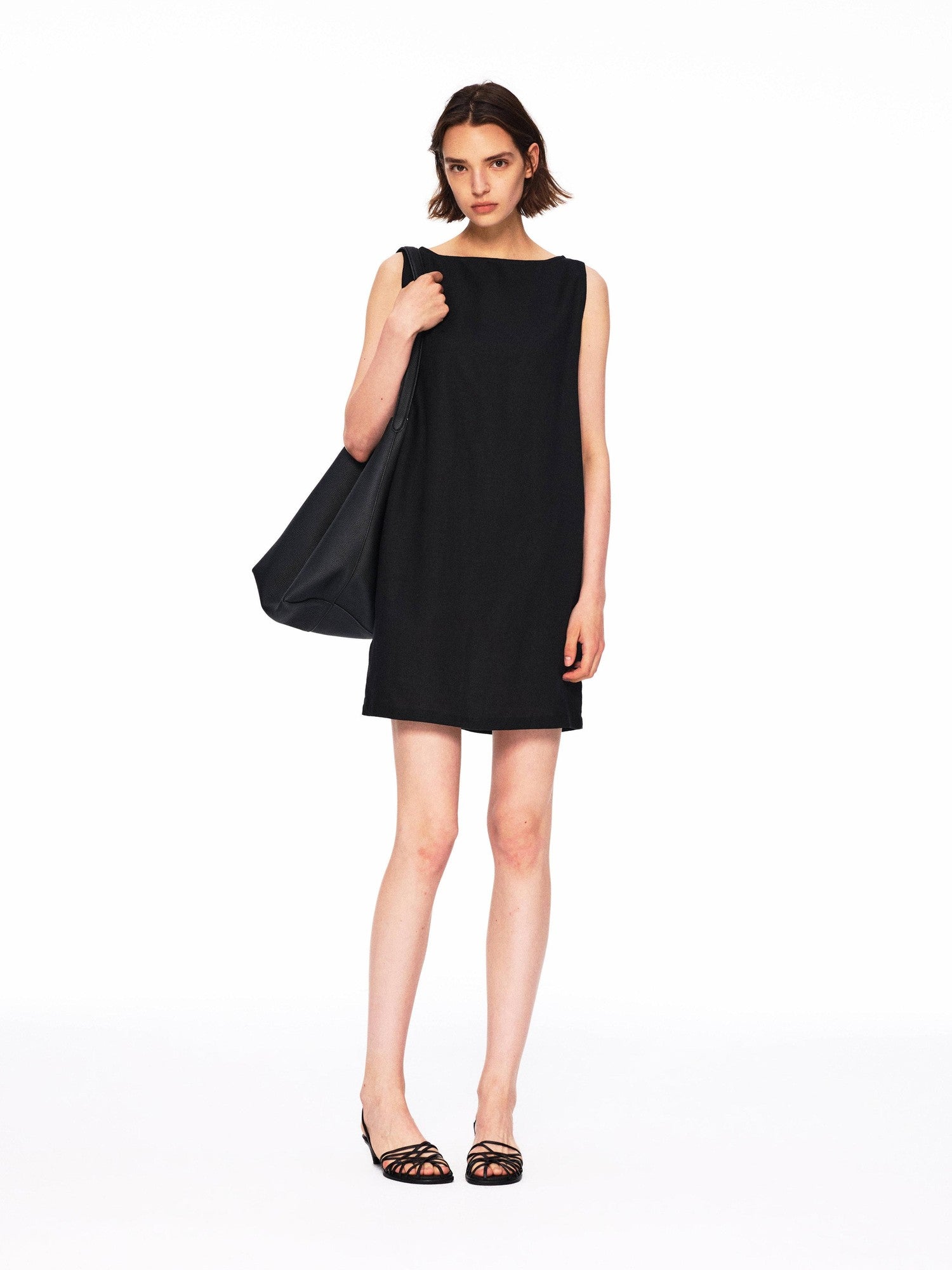 Northbutsouth Black Sleeveless Hline Cooling Women&