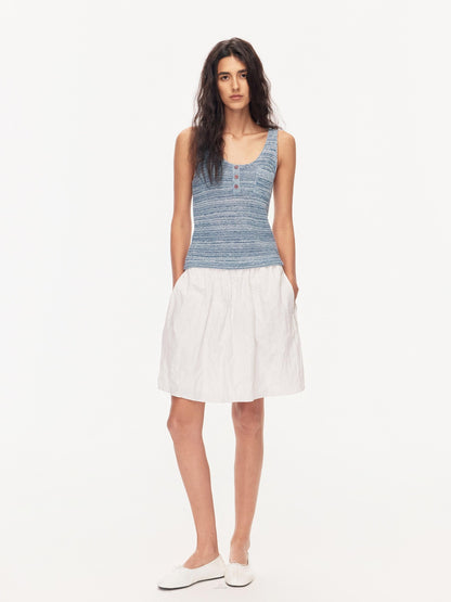 Northbutsouth Black Textured Pressed Pleats Elastic Waist Women&