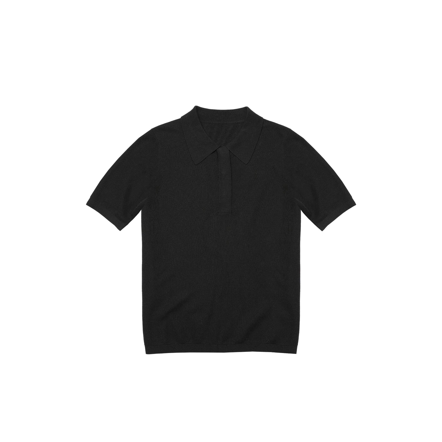 Northbutsouth_Black_White_Classic_Polo_Collar_Slim_Fit_Women&