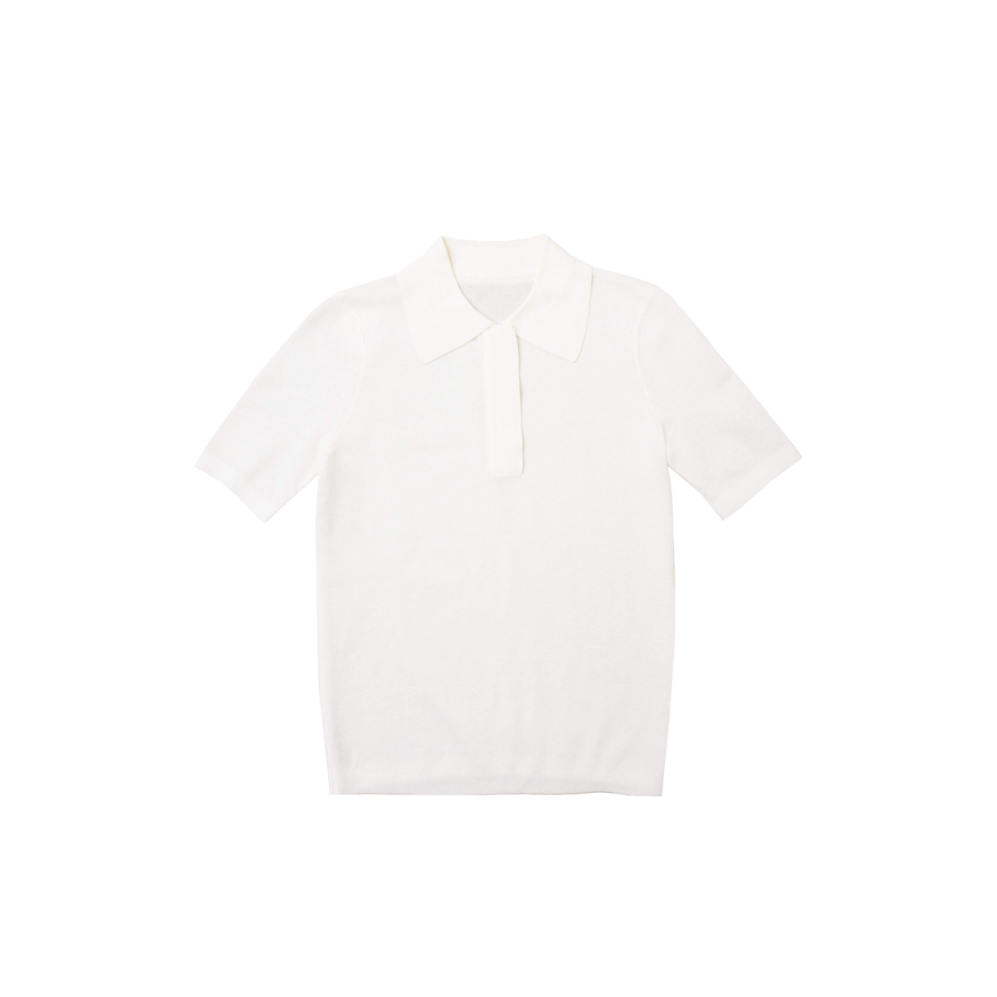 Northbutsouth_Black_White_Classic_Polo_Collar_Slim_Fit_Women&