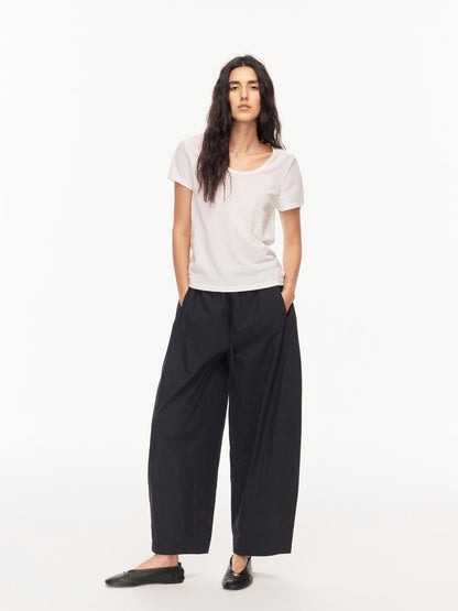 Northbutsouth Breathable Drawstring Split Curved Seam Women&
