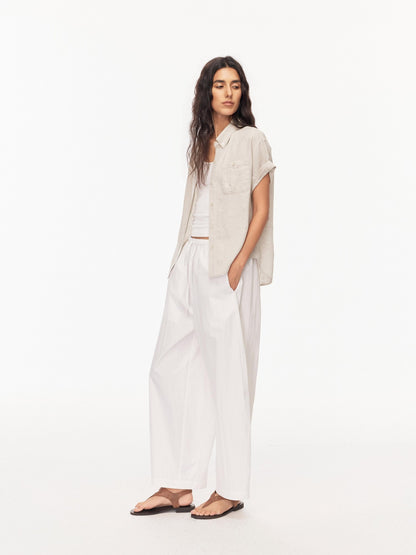 Northbutsouth Breathable Drawstring Split Curved Seam Women&