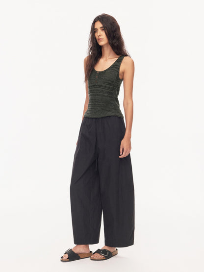 Northbutsouth Breathable Drawstring Split Curved Seam Women&