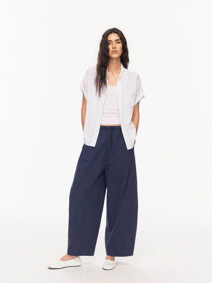 Northbutsouth Breathable Drawstring Split Curved Seam Women&