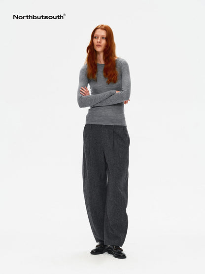 Northbutsouth Breathable Slim Crew Neck Women&