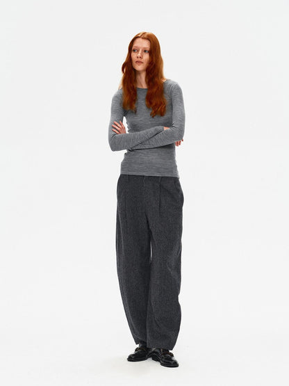 Northbutsouth Breathable Slim Crew Neck Women&
