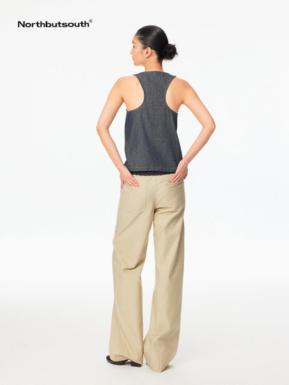 Northbutsouth Casual Multi Button Front Relaxed Fit Women&