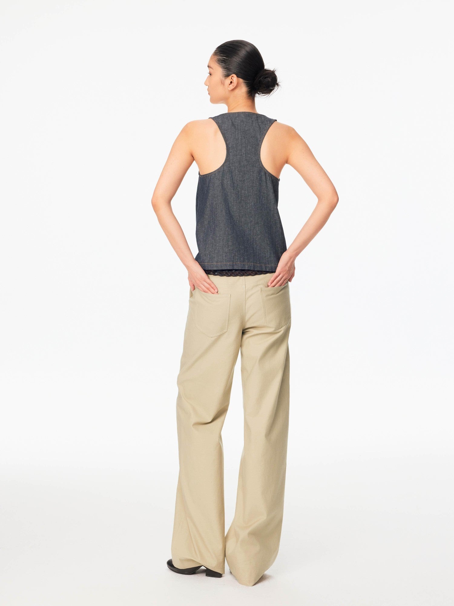 Northbutsouth Casual Multi Button Front Relaxed Fit Women&