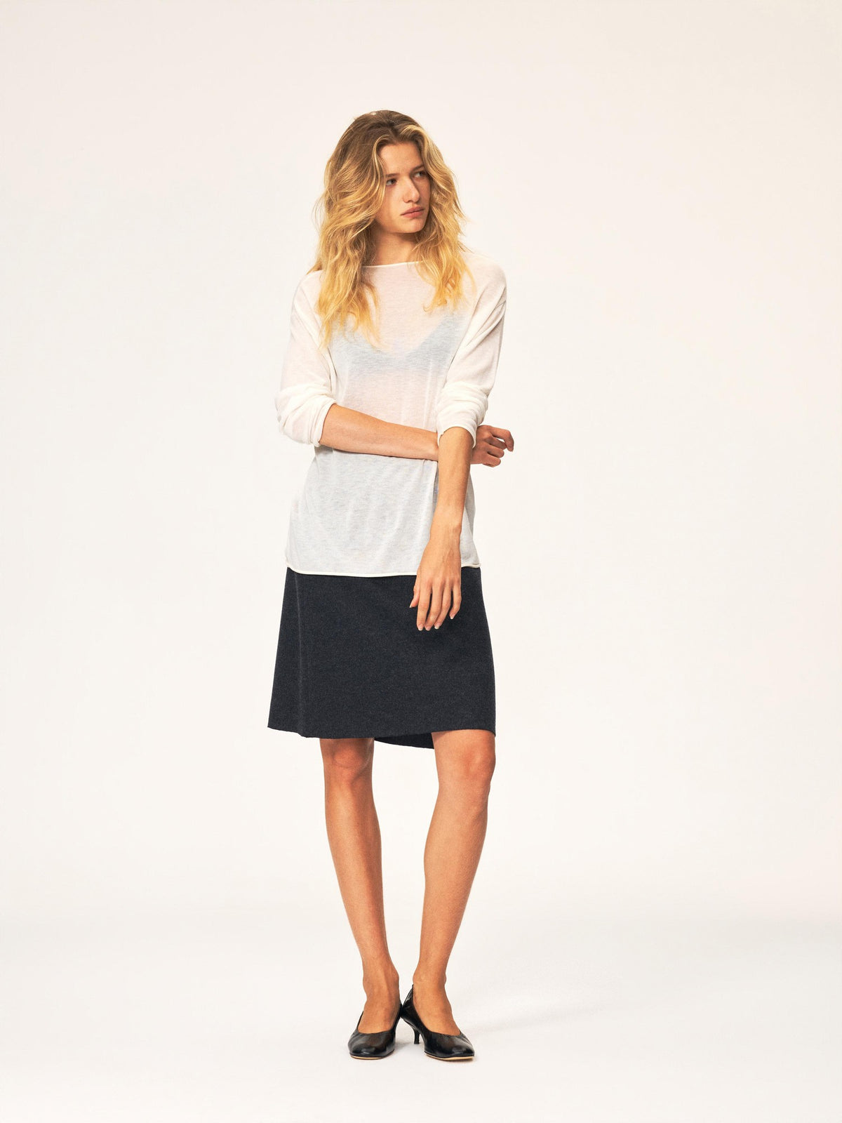 Northbutsouth Casual Rolled Edge Loose Knit Women&