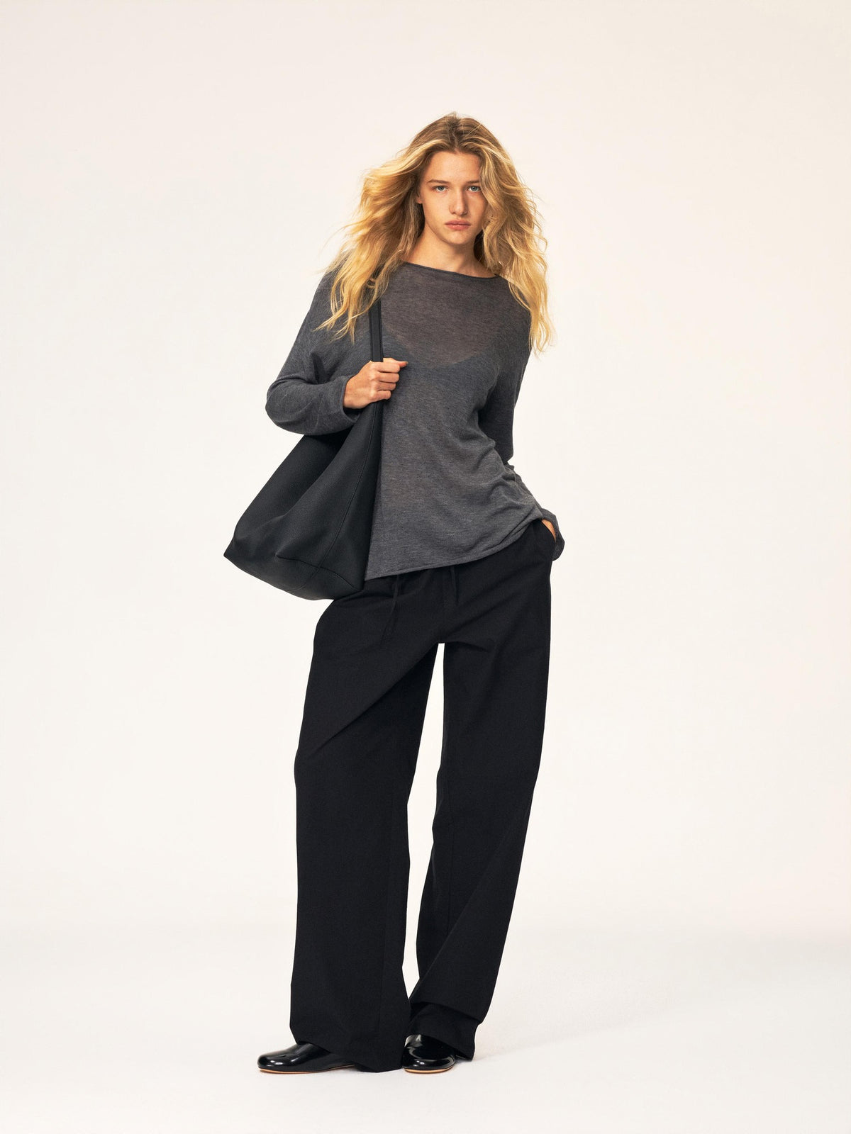 Northbutsouth Casual Rolled Edge Loose Knit Women&