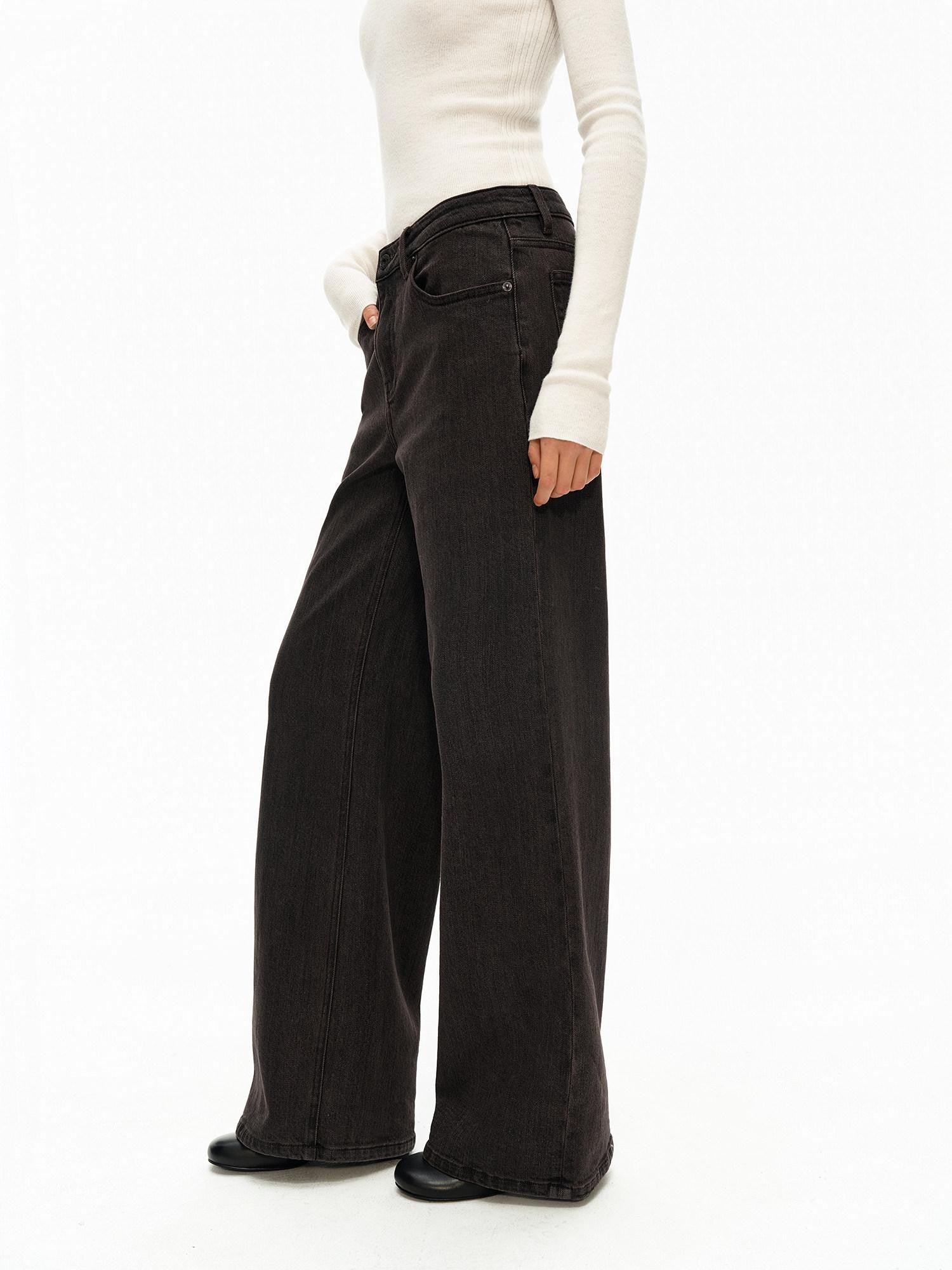 Northbutsouth Chocolate Vintage Distressed Enzyme Wash Women&