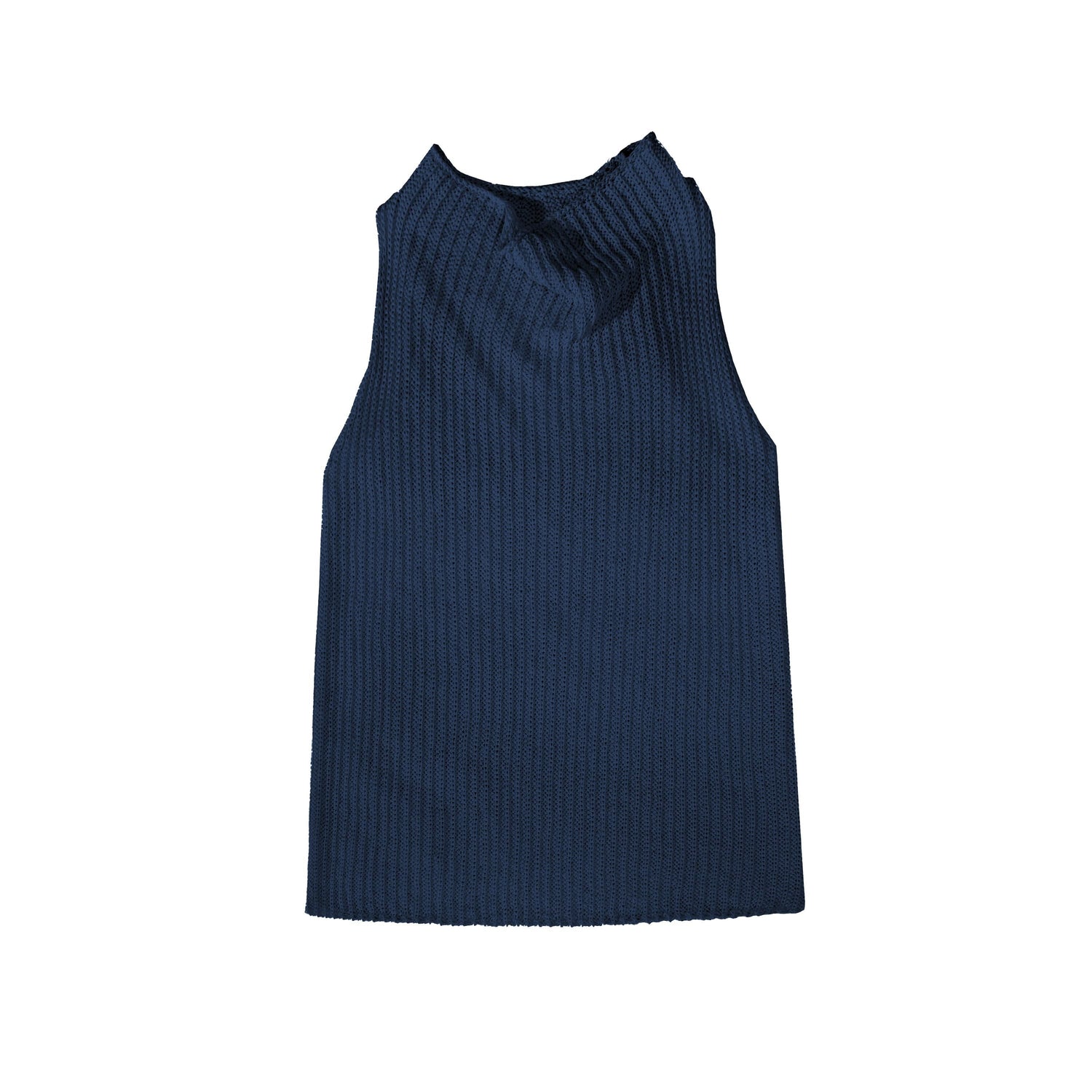 Northbutsouth_Chunky_Ribbed_Breathable_Scoop_Neck_Slim_Fit_Women&