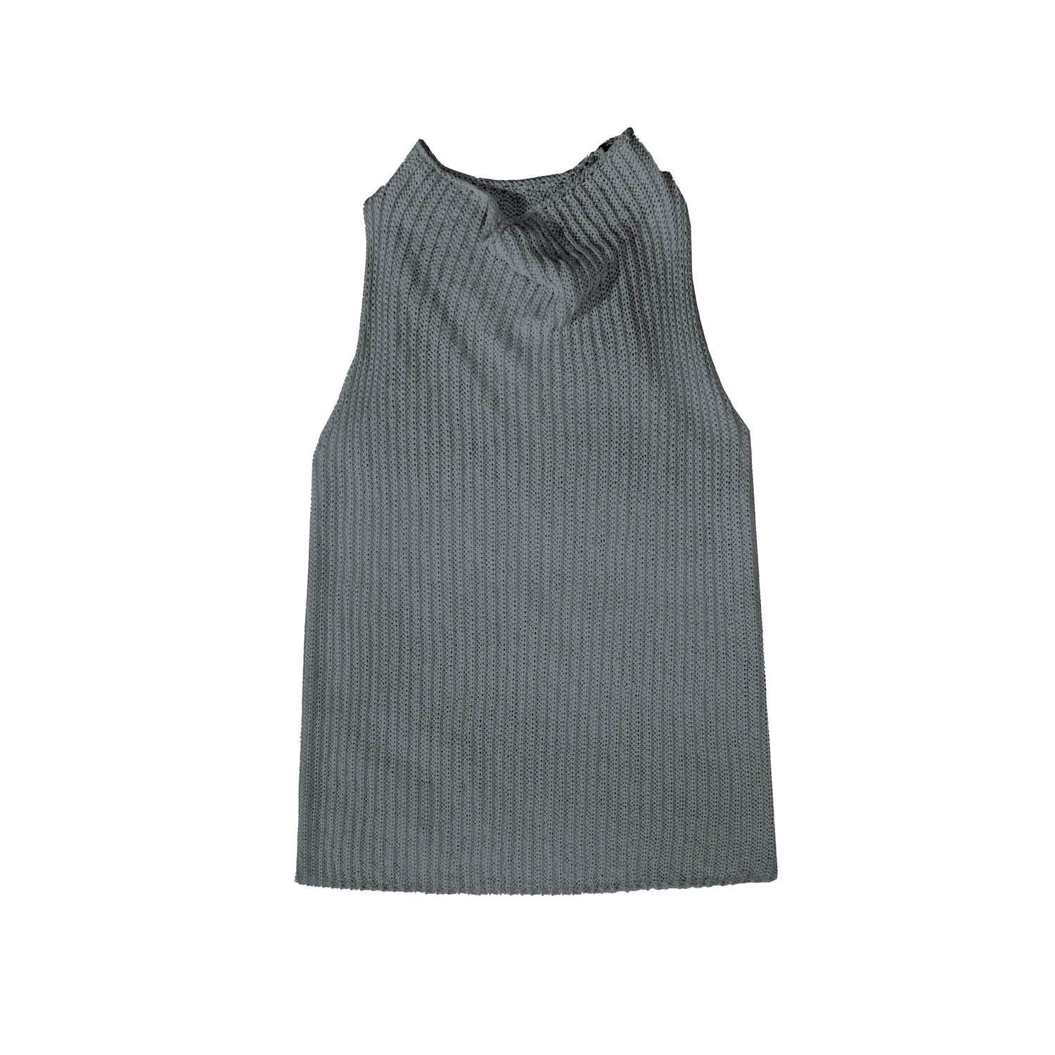 Northbutsouth_Chunky_Ribbed_Breathable_Scoop_Neck_Slim_Fit_Women&