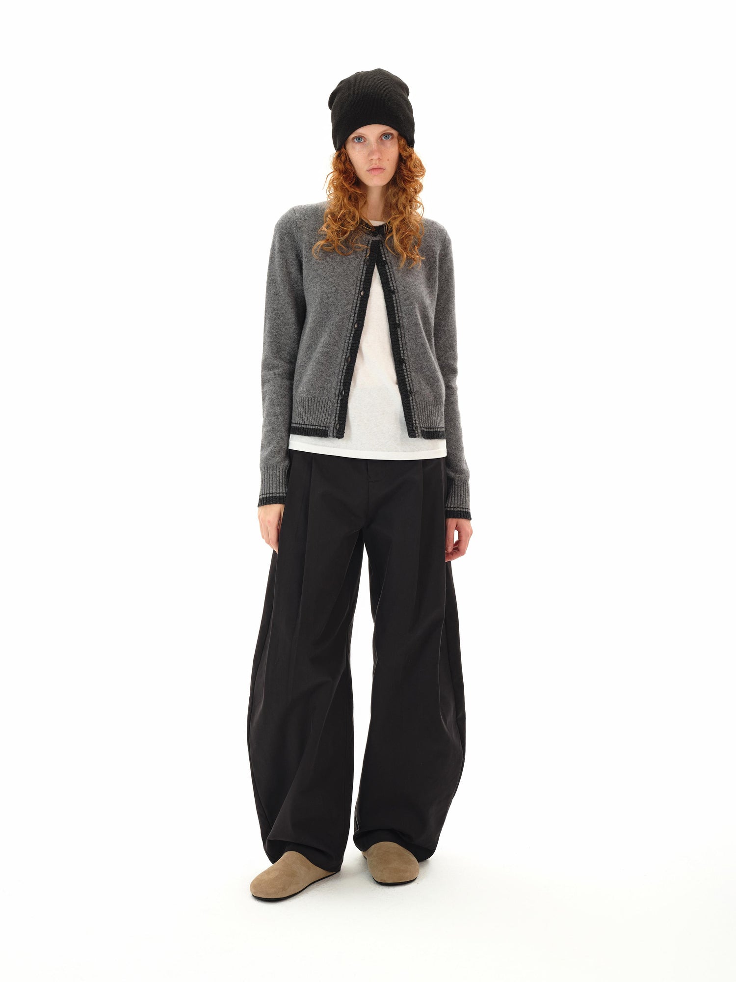 Northbutsouth Classic Double Pleat Cocoon Trousers