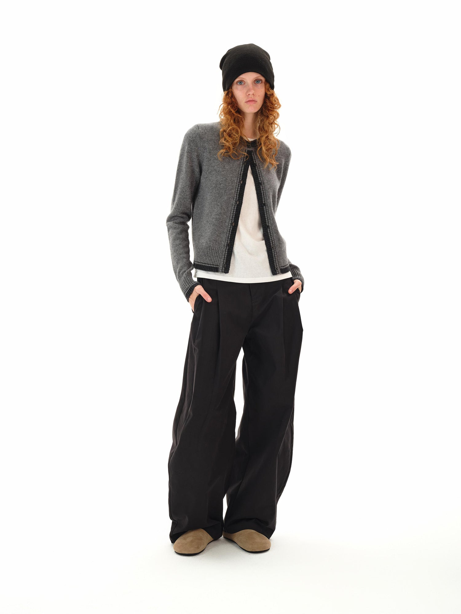 Northbutsouth Classic Double Pleat Cocoon Trousers