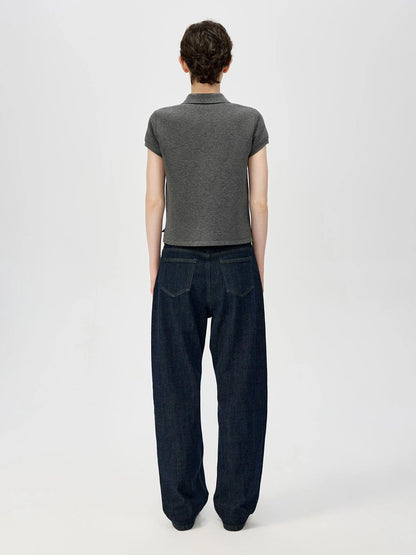 Classic Fit Short Sleeve Polo Top