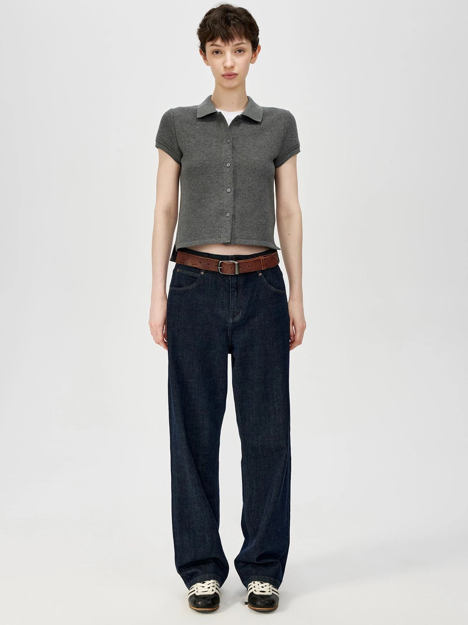 Classic Fit Short Sleeve Polo Top