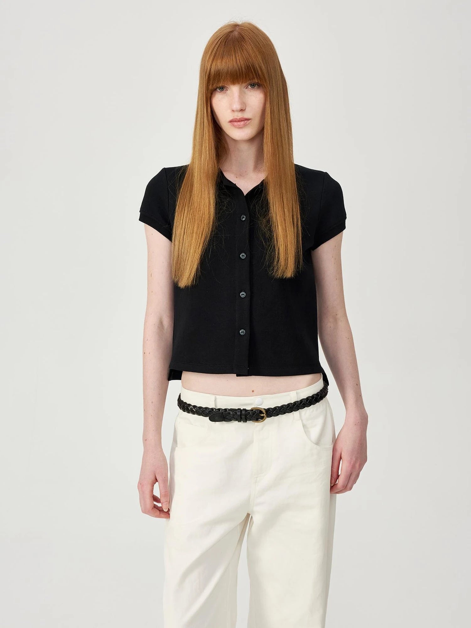 Classic Fit Short Sleeve Polo Top