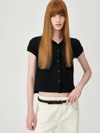 Classic Fit Short Sleeve Polo Top