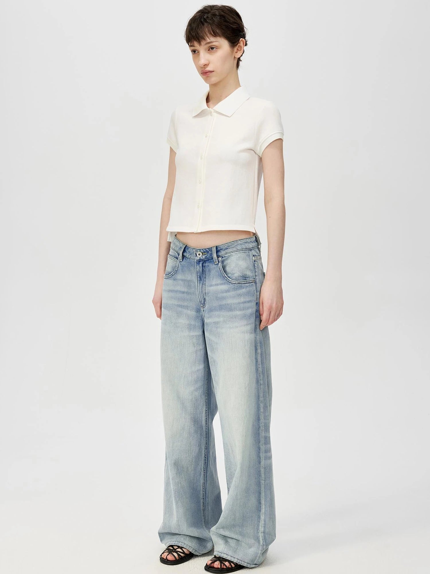 Classic Fit Short Sleeve Polo Top