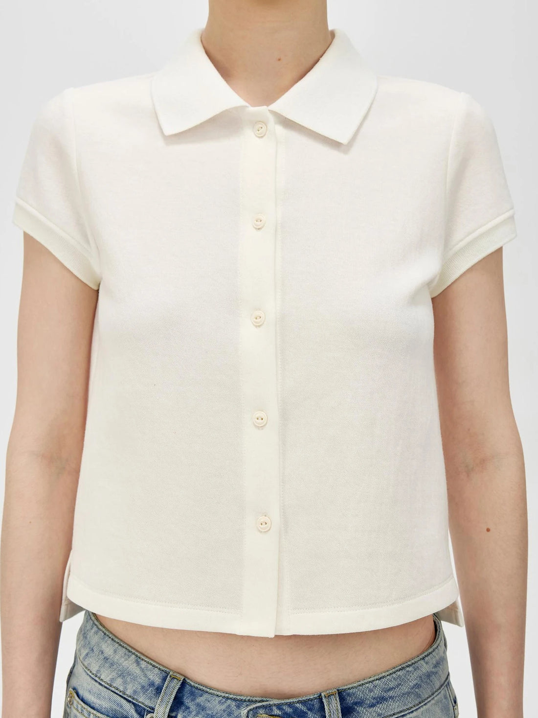 Classic Fit Short Sleeve Polo Top