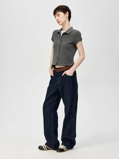 Classic Fit Short Sleeve Polo Top