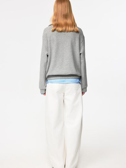 Northbutsouth Classic Half Zip Pullover With Pockets