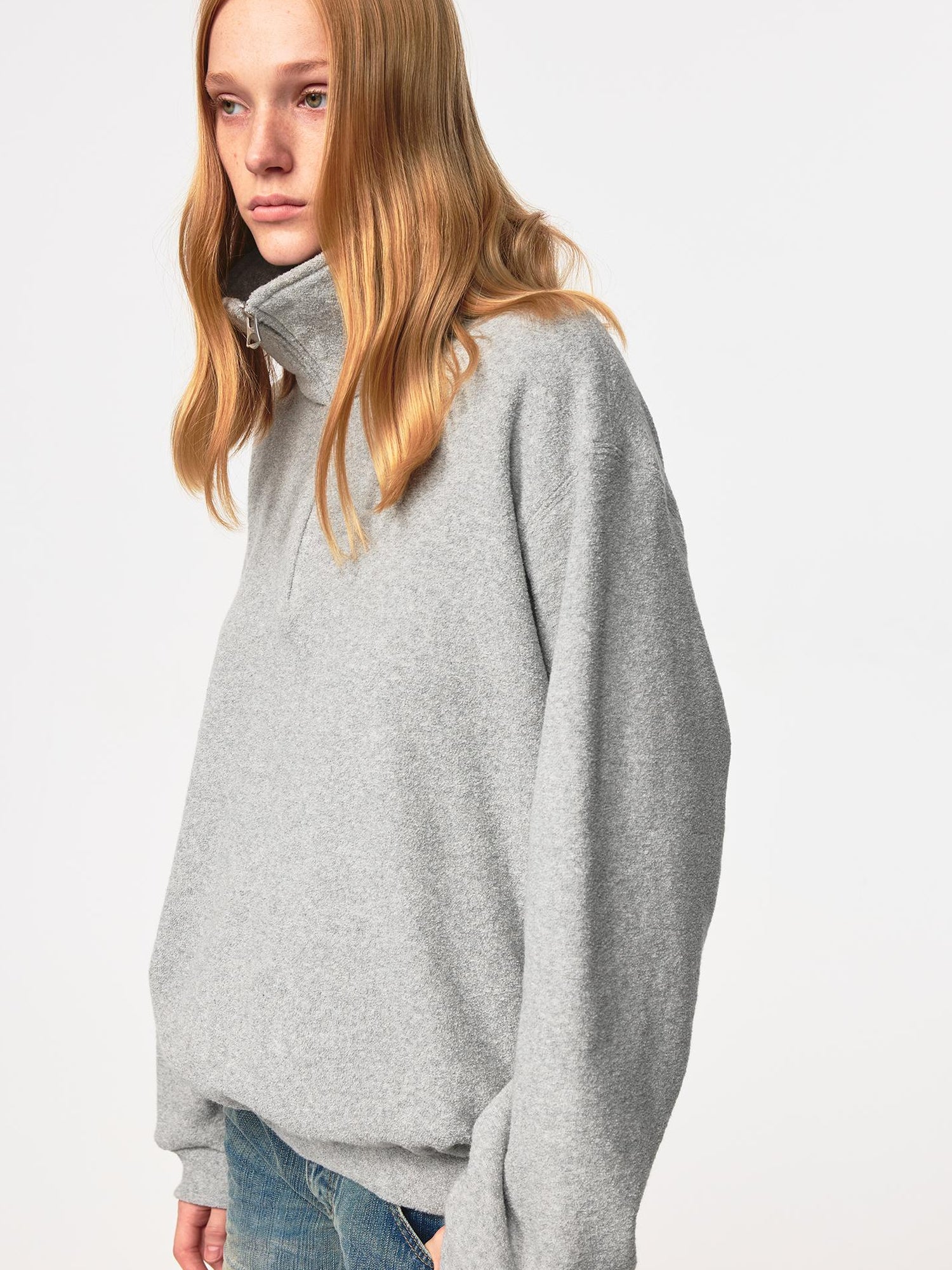 Northbutsouth Classic Half Zip Pullover With Pockets