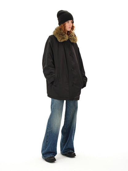 Northbutsouth Classic Light Wash Cat Whisker Denim Trousers