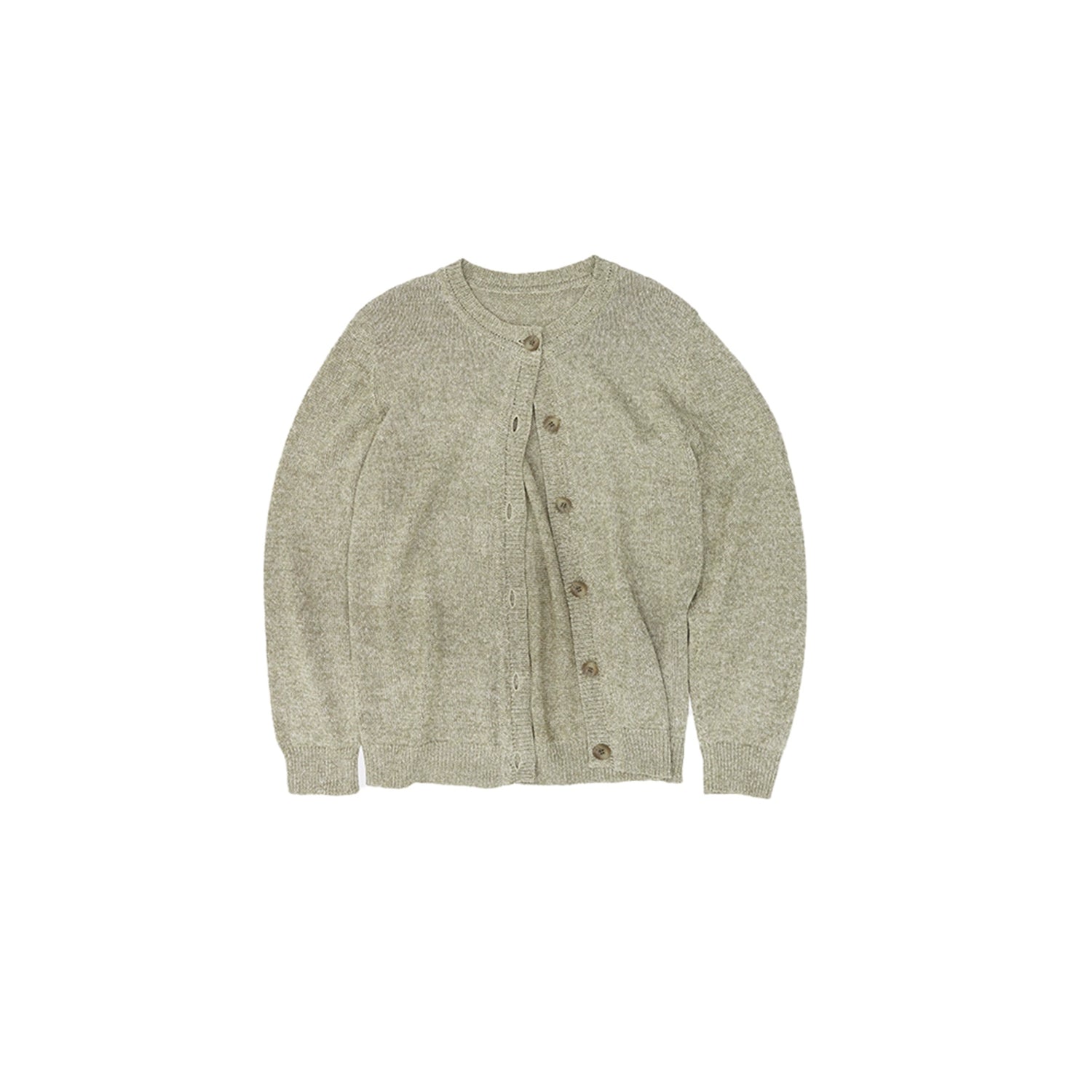 Northbutsouth Classic Loose Knit Cardigan With Hemp Feel Yarn MISSTT