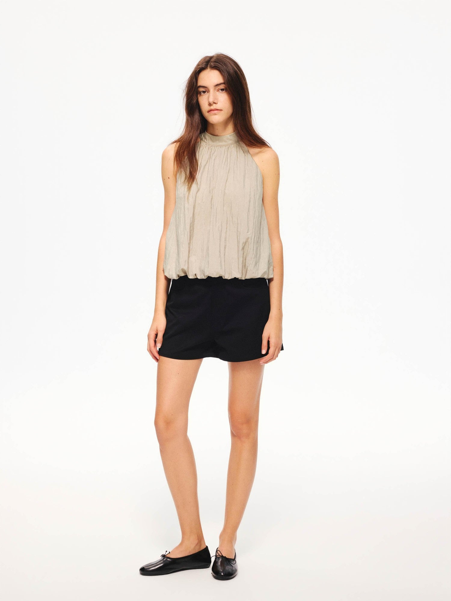 Northbutsouth Classic Retro Slight A Line Mid Low Rise Women&