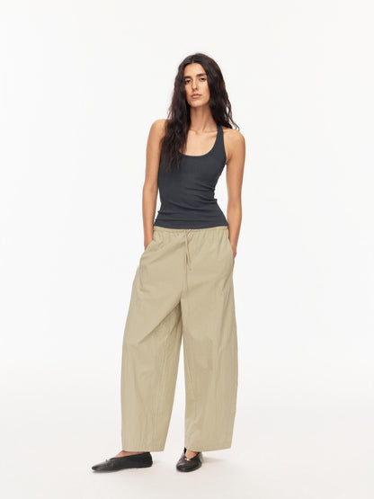 Northbutsouth Classic Three Color Ribbed Racerback Slimming Women&
