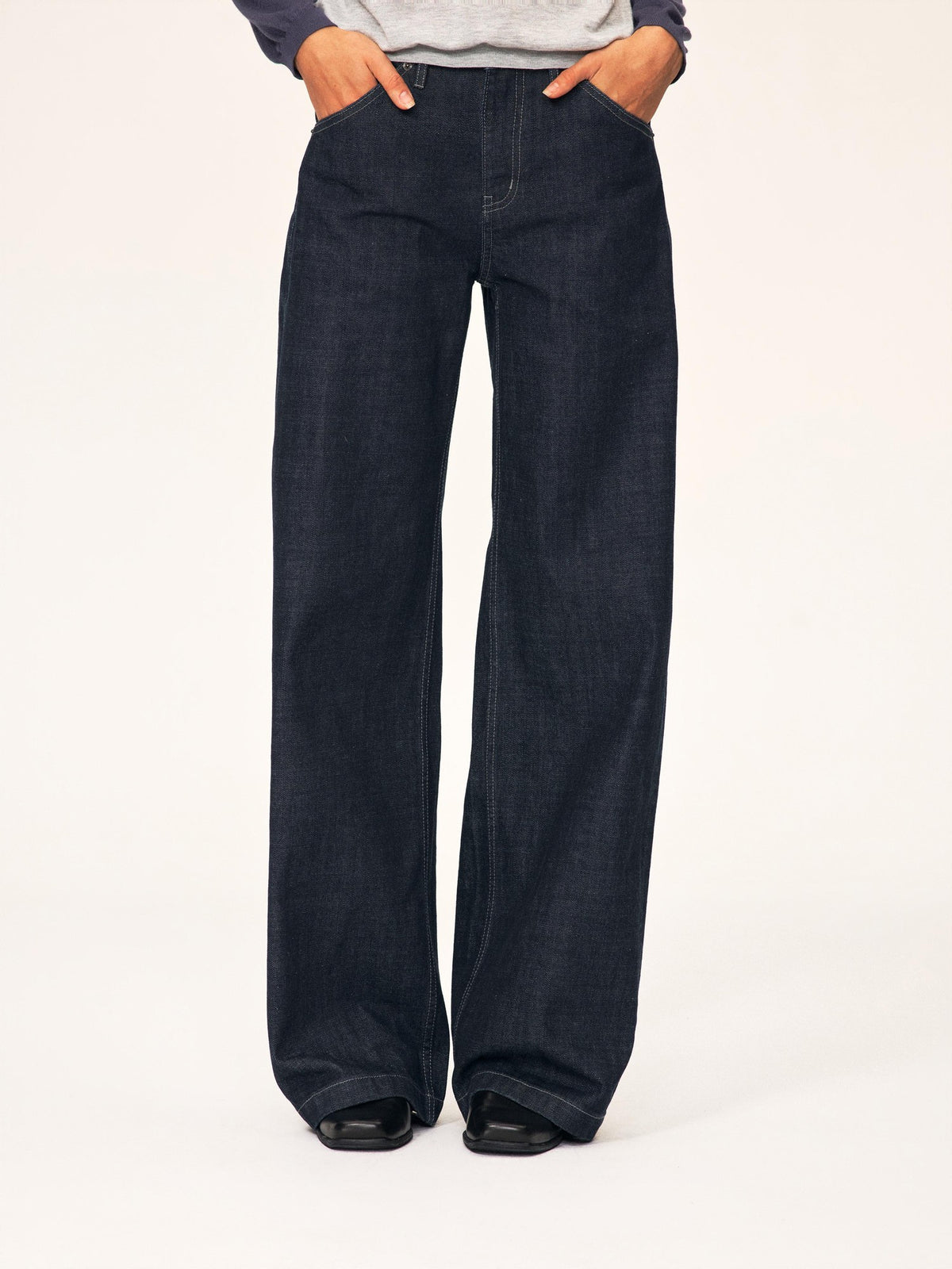 Northbutsouth Classic Vintage Narrow Waist Mid Low Rise Cotton Women&