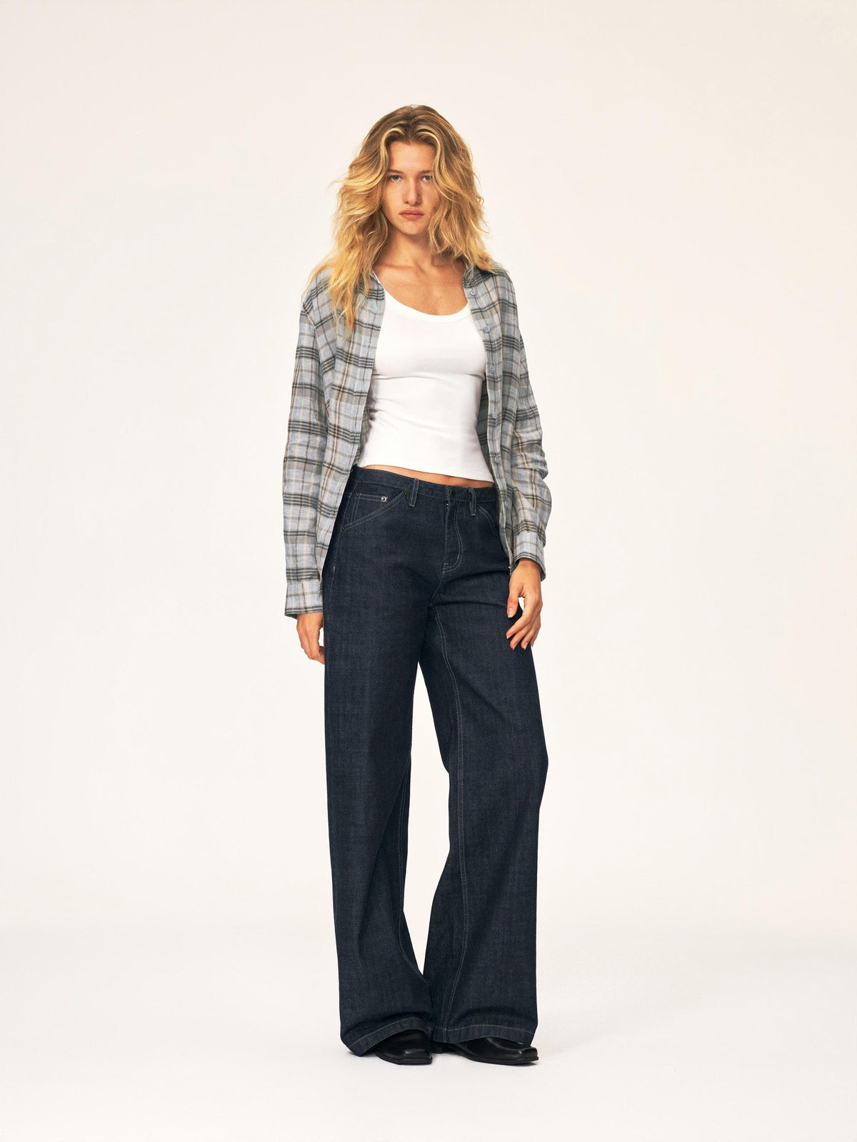 Northbutsouth Classic Vintage Narrow Waist Mid Low Rise Cotton Women&