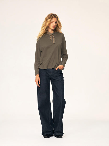 Northbutsouth Classic Vintage Narrow Waist Mid Low Rise Cotton Women&