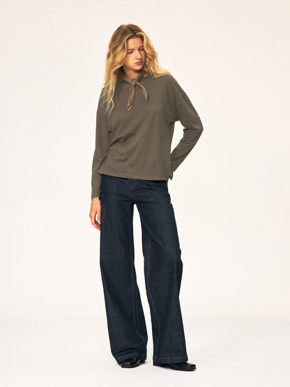 Northbutsouth Classic Vintage Narrow Waist Mid Low Rise Cotton Women&