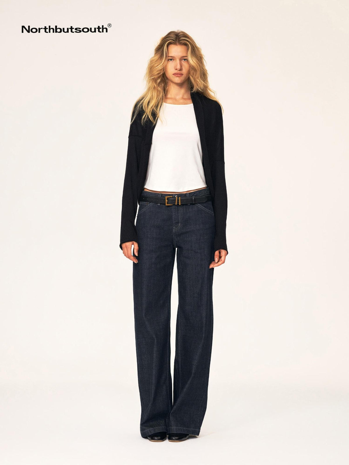 Northbutsouth Classic Vintage Narrow Waist Mid Low Rise Cotton Women&