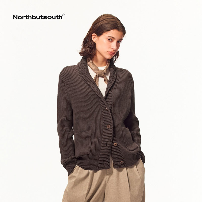 Northbutsouth_Color_Block_Button_Up_Cardigan_With_Pockets_Women&